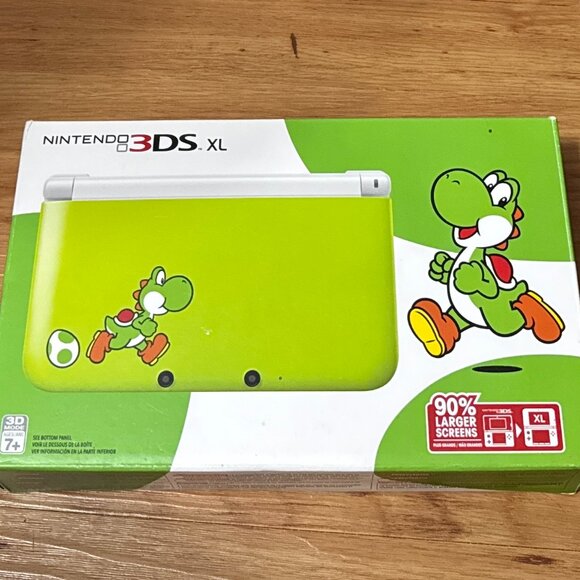 Nintendo 3DS XL Yoshi Special Edition Console US Model - Not For Sale! - Picture 1 of 9